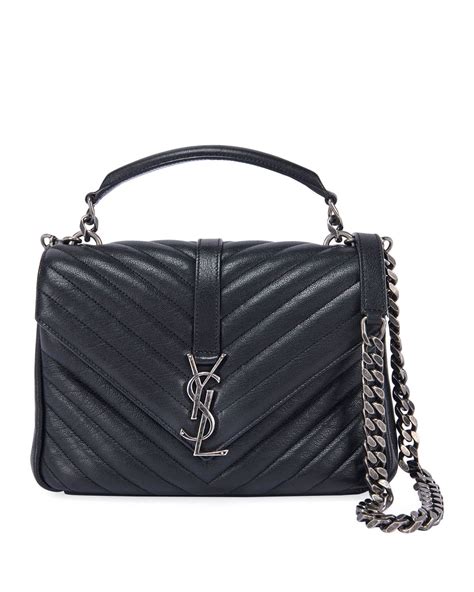 burgendy ysl bag|ysl small college bag.